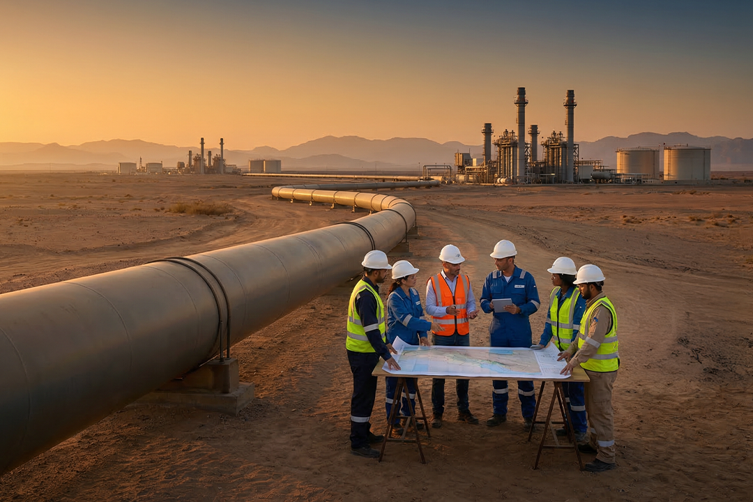 Trans-Regional Pipeline Network